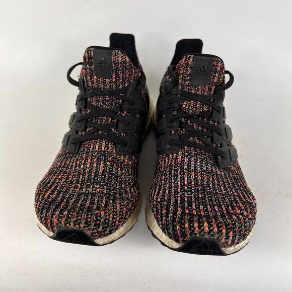 Adidas Ultra Boost 3.0 women's size 9.5 black multi color athletic sneakers - Picture 4 of 11